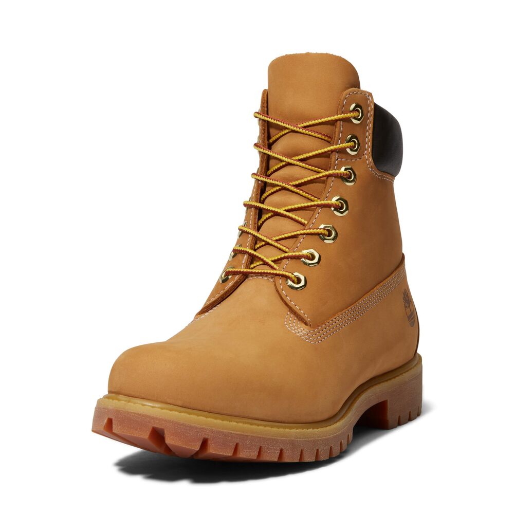 Timberland Men's 6 inch Premium Waterproof Boot, Brown, 13 Medium